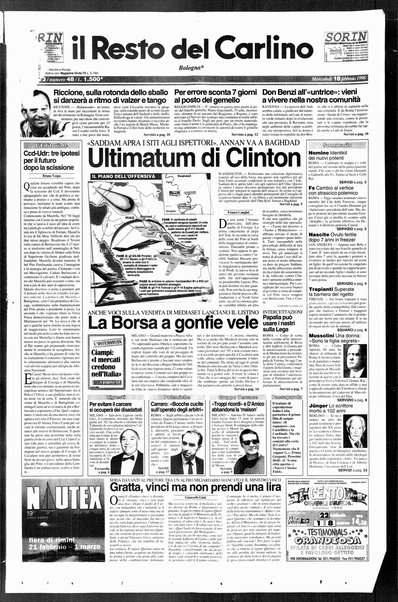 Il Resto del Carlino : giornale dell'Emilia